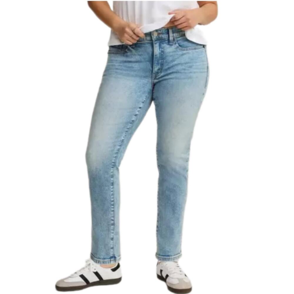 Torrid Womens Perfect Boyfriend Vintage Stretch Mid Rise Jeans Size 18R